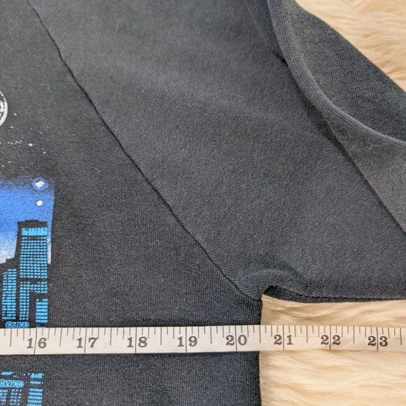 Jerzees Men's Black San Francisco Starry Nights Graphics Sweatshirt Size XL - Picture 4 of 6